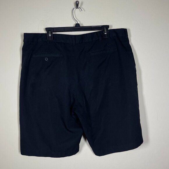 Nike Golf Standard Dri Fit Black Mens Flat Front Golf Shorts Size 40 | 10" - Picture 3 of 6